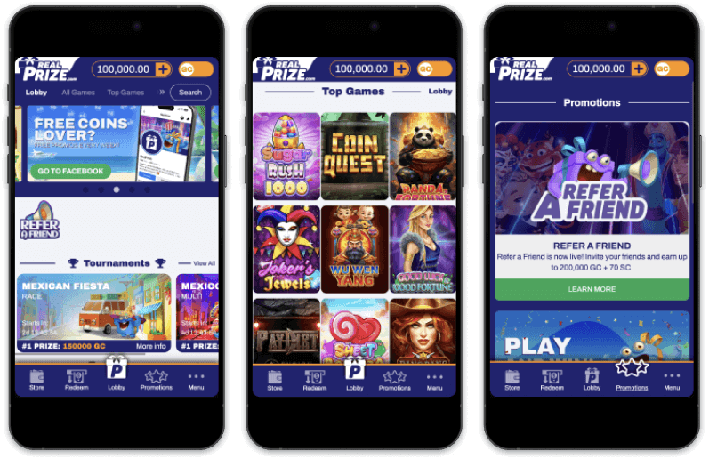 RealPrize Casino - Best Sweepstakes Casino
